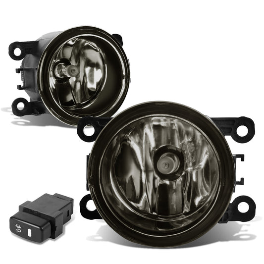 FAROS DE NIEBLA 10-14 MITSUBISHI MONTERO / 10-15 MITSUBISHI MONTERO SPORT - WITH SWITCH - H11 BULB - SMOKE