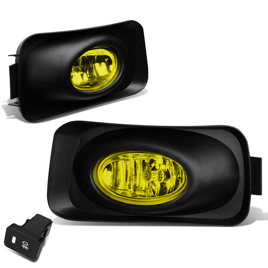 FAROS DE NIEBLA 04-05 ACURA TSX - WITH SWITCH, BEZEL - H11 BULB - AMBER