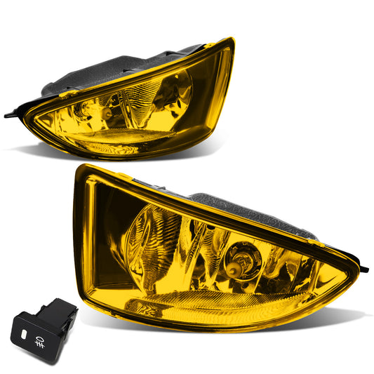 FAROS DE NIEBLA 04-05 HONDA CIVIC DX SEDAN, HX COUPE - WITH SWITCH - H11 BULB - AMBER