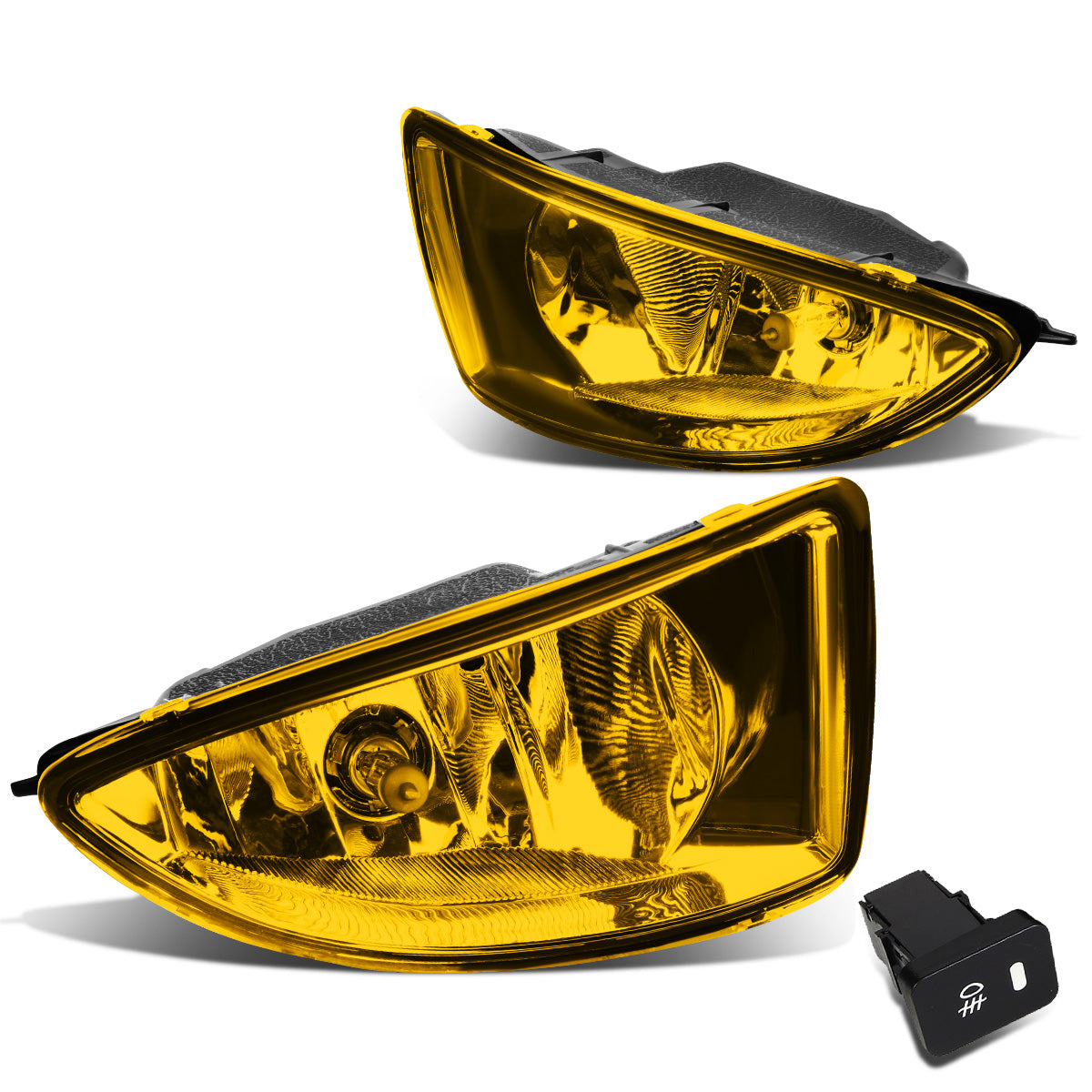 FAROS DE NIEBLA 04-05 HONDA CIVIC DX SEDAN, HX COUPE - WITH SWITCH - H11 BULB - AMBER