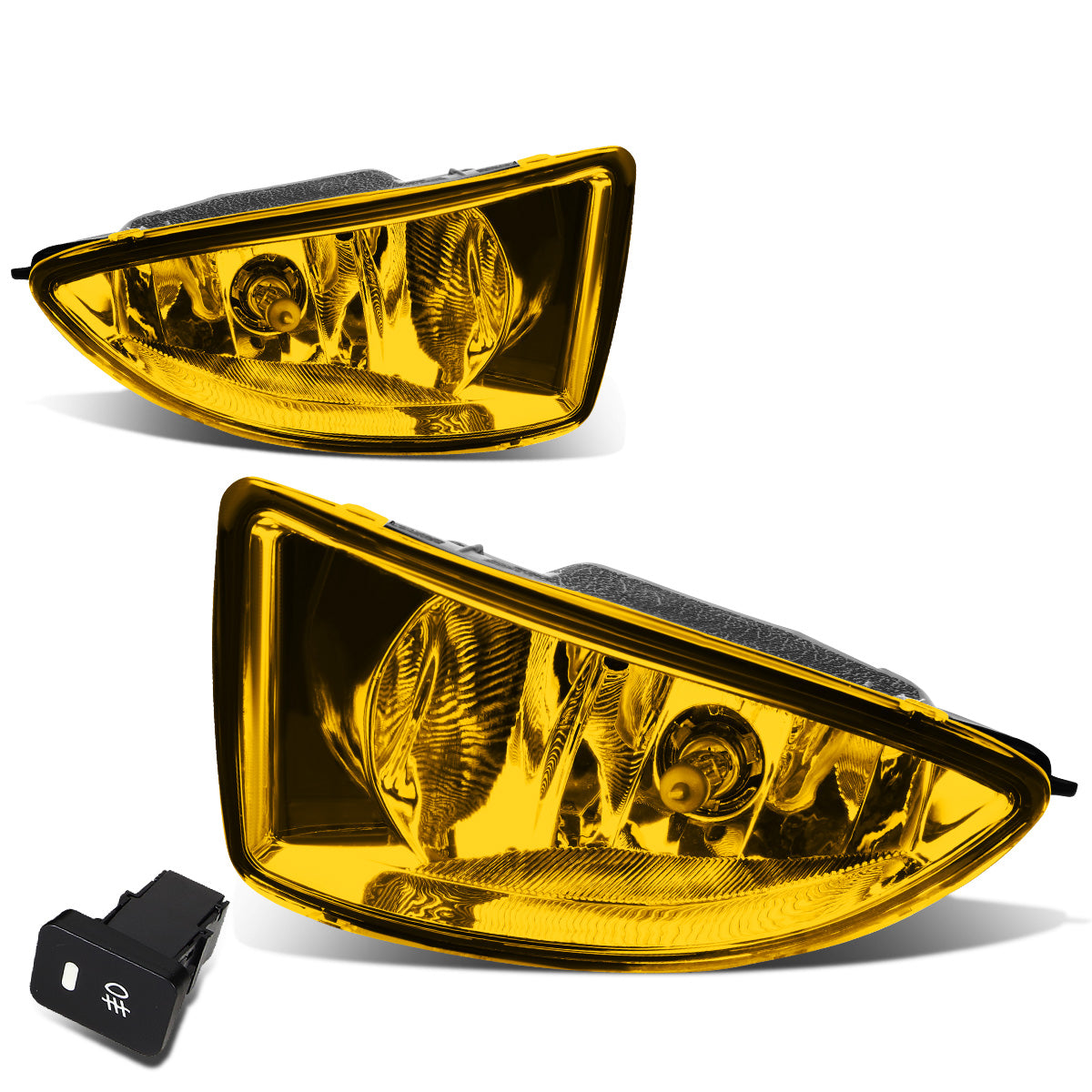 FAROS DE NIEBLA 04-05 HONDA CIVIC DX SEDAN, HX COUPE - WITH SWITCH - H11 BULB - AMBER