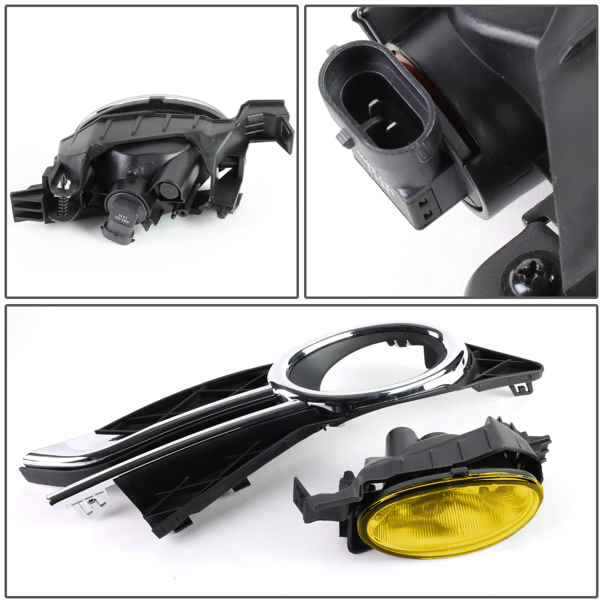 FAROS DE NIEBLA 14-16 HONDA ODYSSEY - WITH SWITCH, BEZEL - H11 BULB - AMBER
