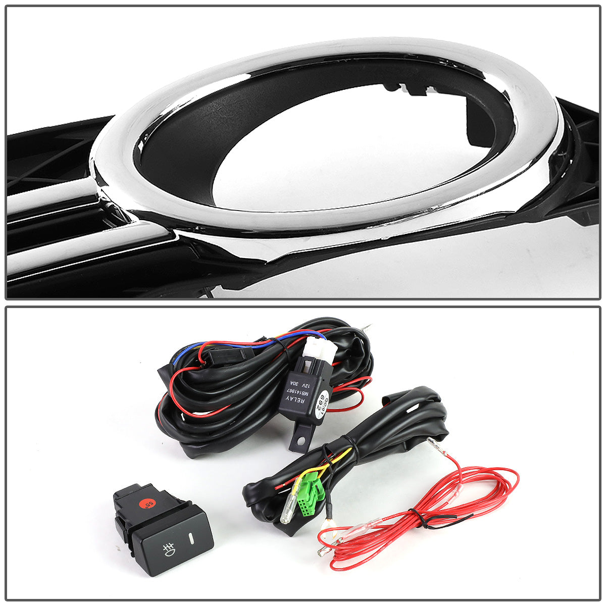 FAROS DE NIEBLA 14-16 HONDA ODYSSEY - WITH SWITCH, BEZEL - H11 BULB - SMOKE