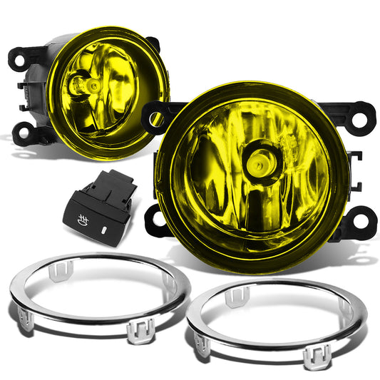 FAROS DE NIEBLA 12-15 HONDA PILOT - WITH SWITCH, BEZEL - H11 BULB - AMBER
