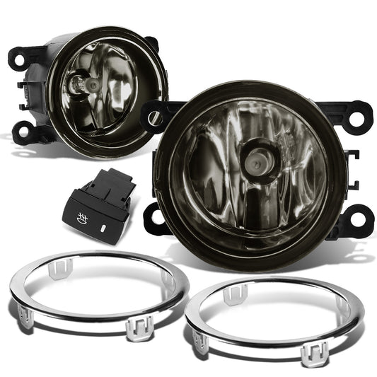 FAROS DE NIEBLA 12-15 HONDA PILOT - WITH SWITCH, BEZEL - H11 BULB - SMOKE