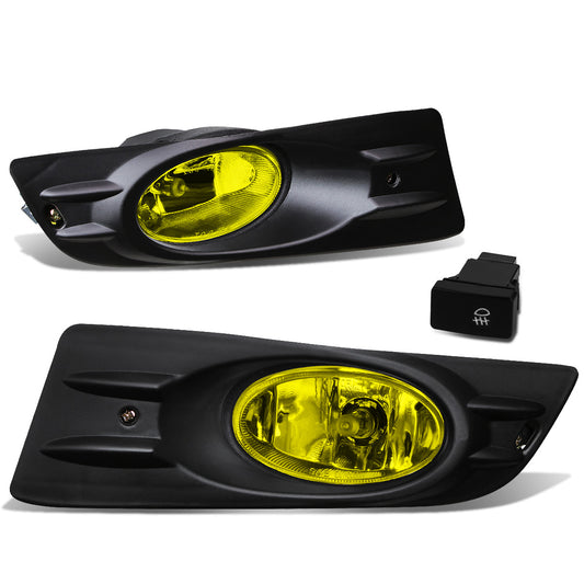 FAROS DE NIEBLA 06-07 HONDA ACCORD COUPE 2-DR - WITH SWITCH, BEZEL - H11 BULB - AMBER