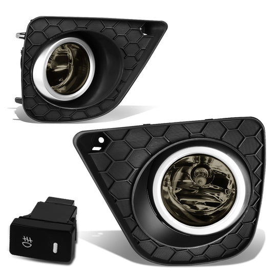 FAROS DE NIEBLA 13-15 HONDA ACCORD COUPE 2-DR - WITH SWITCH, BEZEL - H11 BULB - SMOKE