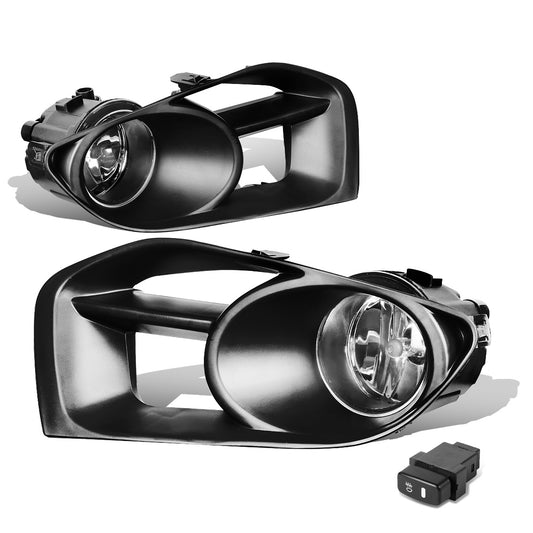 FAROS DE NIEBLA 11-14 NISSAN MURANO - WITH SWITCH, BEZEL - H11 BULB - CHROME / CLEAR
