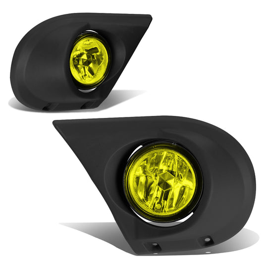 FAROS DE NIEBLA 03-05 HONDA PILOT - WITH BEZEL - H11 BULB - AMBER