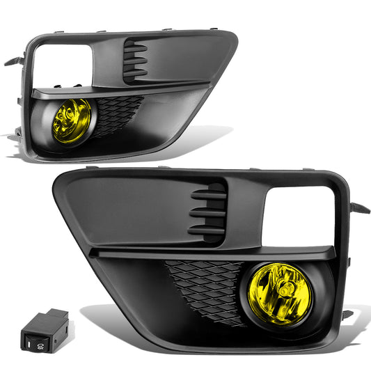 FAROS DE NIEBLA 15-17 SUBARU WRX , STI - WITH SWITCH, BEZEL - H11 BULB - AMBER