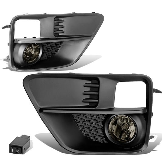 FAROS DE NIEBLA 15-17 SUBARU WRX , STI - WITH SWITCH, BEZEL - H11 BULB - SMOKE