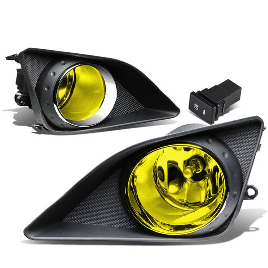 FAROS DE NIEBLA 09-10 TOYOTA COROLLA 4-DR - WITH SWITCH, BEZEL - H11 BULB - AMBER