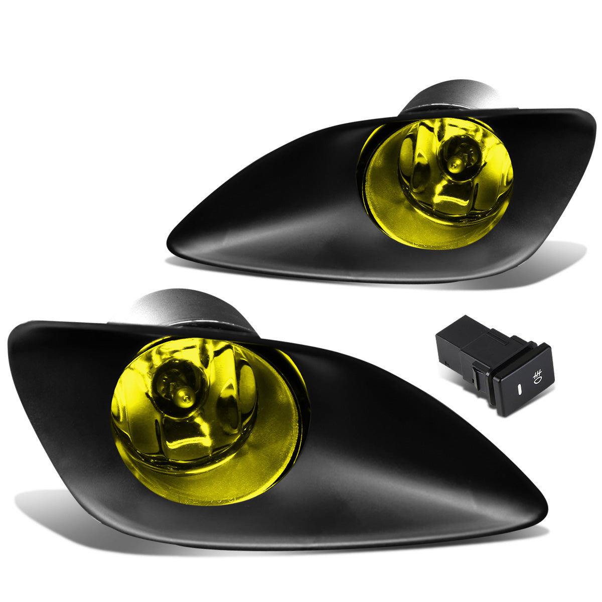 FAROS DE NIEBLA 06-11 TOYOTA YARIS 4-DR SEDAN - WITH SWITCH, BEZEL - H11 BULB - AMBER