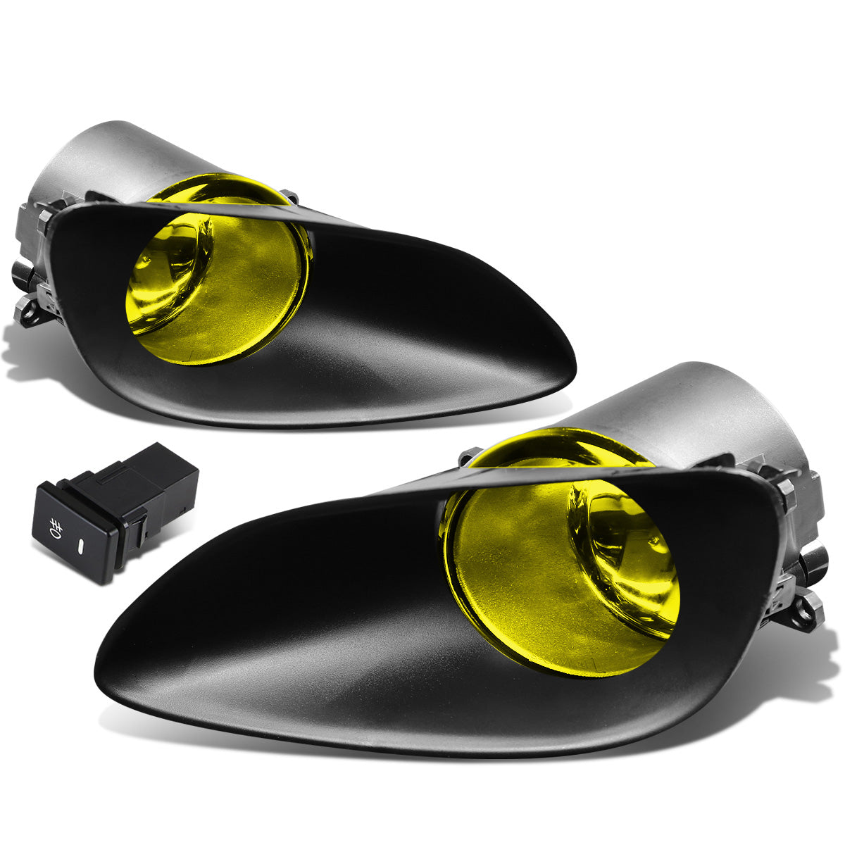 FAROS DE NIEBLA 06-11 TOYOTA YARIS 4-DR SEDAN - WITH SWITCH, BEZEL - H11 BULB - AMBER