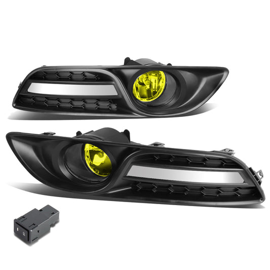 FAROS DE NIEBLA 13-16 NISSAN SENTRA 4-DR - WITH SWITCH, BEZEL - 58 BULB - AMBER