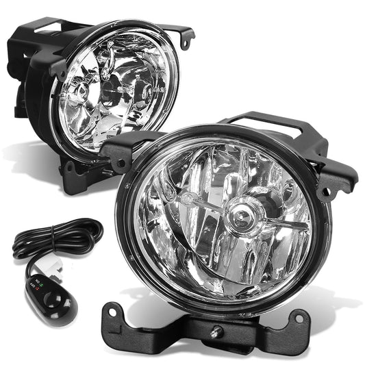 FAROS DE NIEBLA 03-06 HYUNDAI ACCENT - WITH SWITCH - 881 BULB - CHROME / CLEAR
