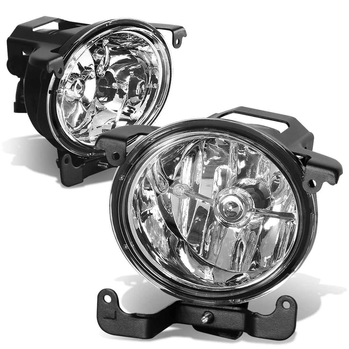 FAROS DE NIEBLA 03-06 HYUNDAI ACCENT - 881 BULB - CHROME / CLEAR