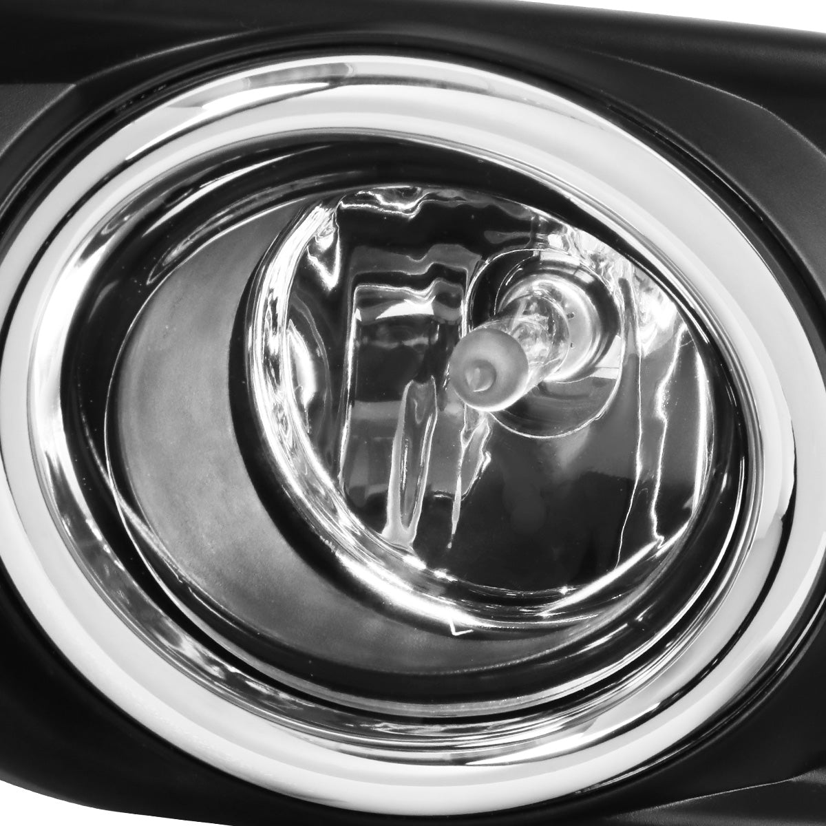 FAROS DE NIEBLA 14-16 NISSAN ROGUE - WITH SWITCH, BEZEL - H11 BULB - CHROME / CLEAR