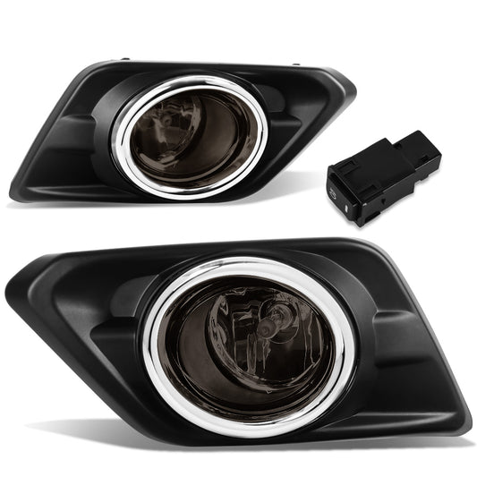 FAROS DE NIEBLA 14-16 NISSAN ROGUE - WITH SWITCH, BEZEL - H11 BULB - SMOKE