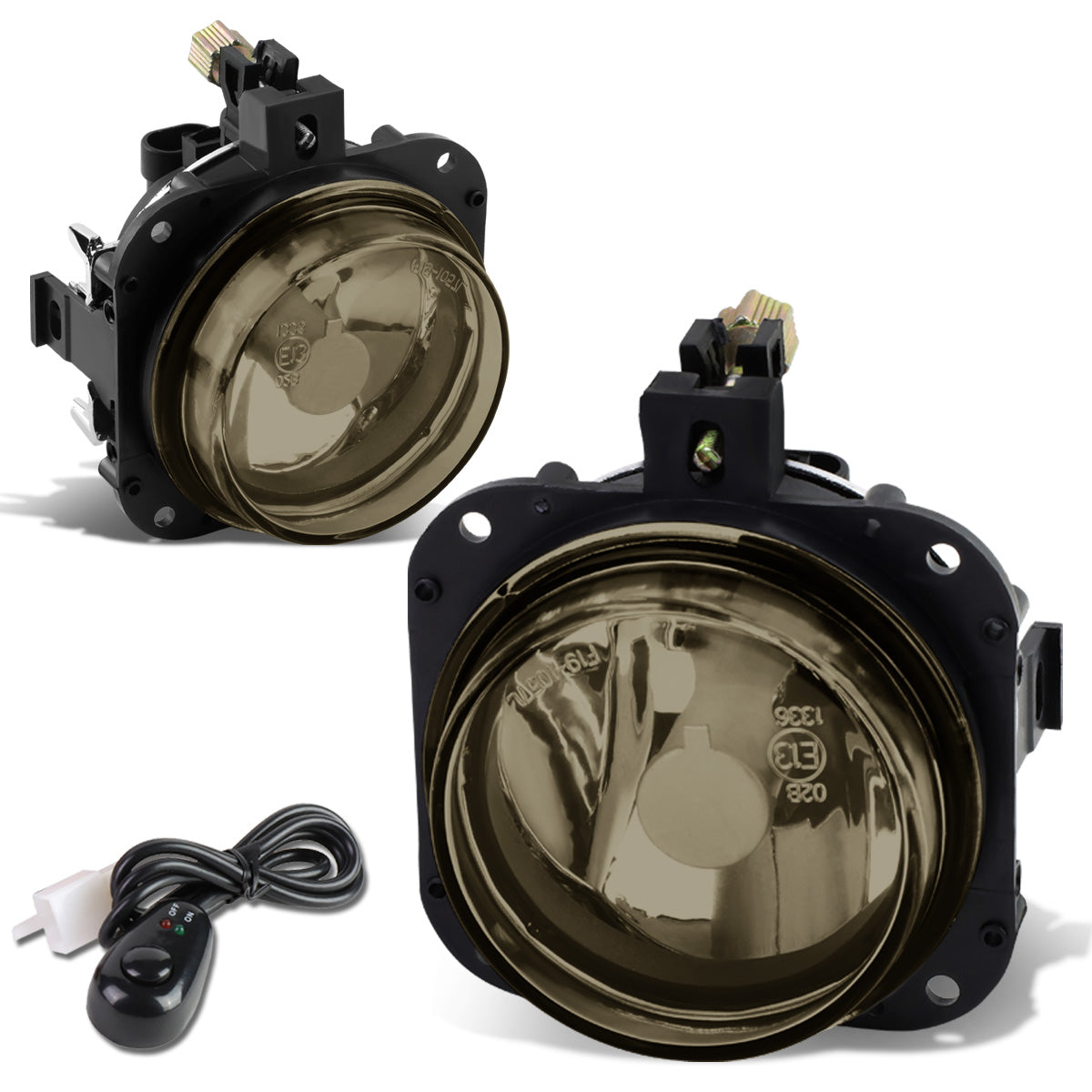FAROS DE NIEBLA 02-05 MISTUBISHI ECLIPSE / 04-08 GALANT - WITH SWITCH - 9145 BULB - SMOKE