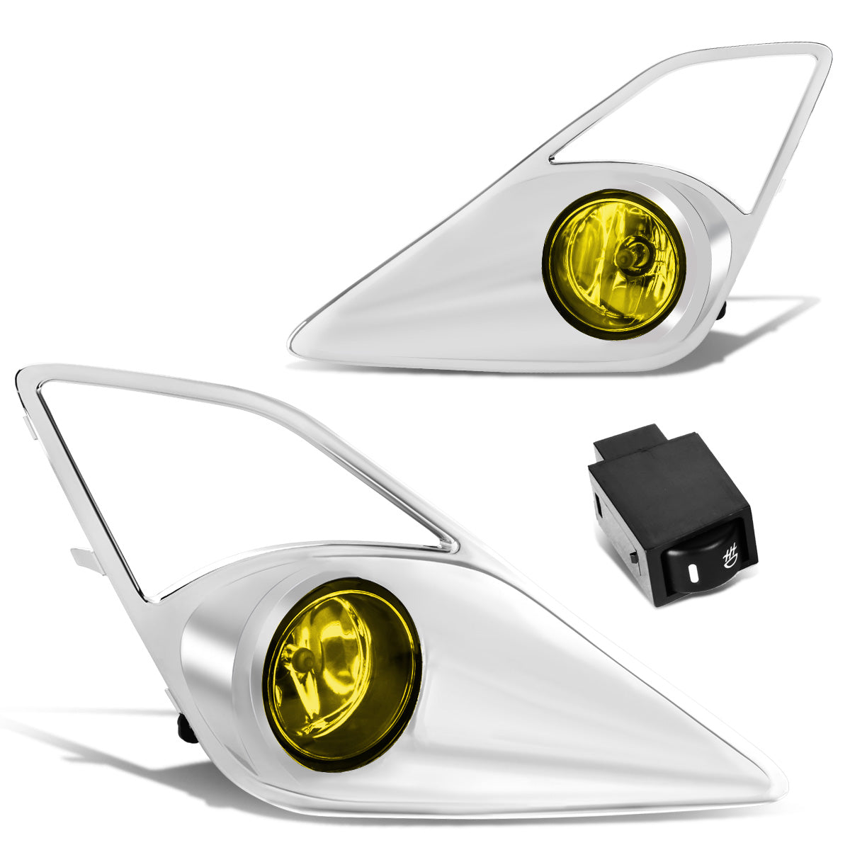 FAROS DE NIEBLA 13-16 SCION FR-S - WITH SWITCH, BEZEL - H11 BULB - AMBER