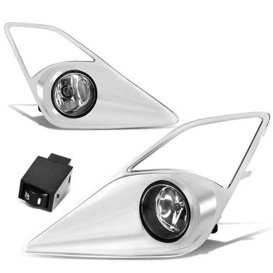 FAROS DE NIEBLA 13-16 SCION FR-S - WITH SWITCH, BEZEL - H11 BULB - CHROME / CLEAR