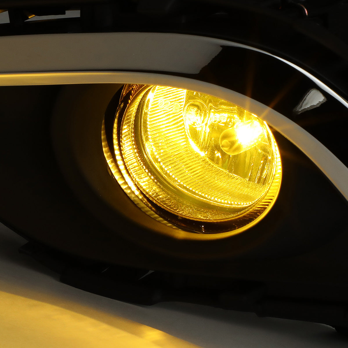 FAROS DE NIEBLA 14-16 MAZDA 6 - WITH SWITCH, CHROME TRIM BEZEL - H11 BULB - AMBER