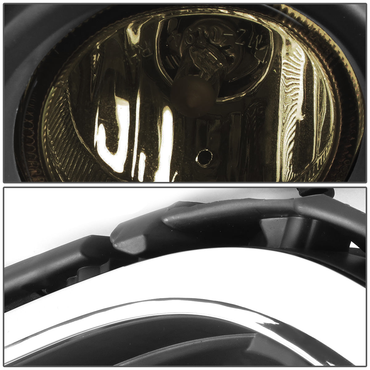 FAROS DE NIEBLA 14-16 MAZDA 6 - WITH SWITCH, CHROME TRIM BEZEL - H11 BULB - SMOKE