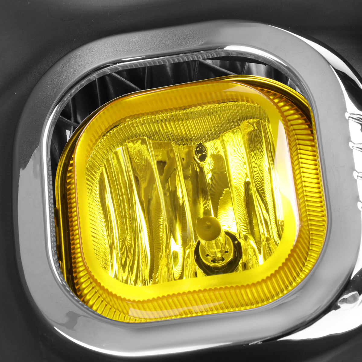 FAROS DE NIEBLA 11-16 FORD F-250, F-350, F-450, F-550 SUPER DUTY - WITH SWITCH, BEZEL - H10 BULB - AMBER