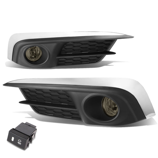 FAROS DE NIEBLA 2016 HONDA CIVIC - WITH SWITCH, BEZEL - H8 BULB - SMOKE
