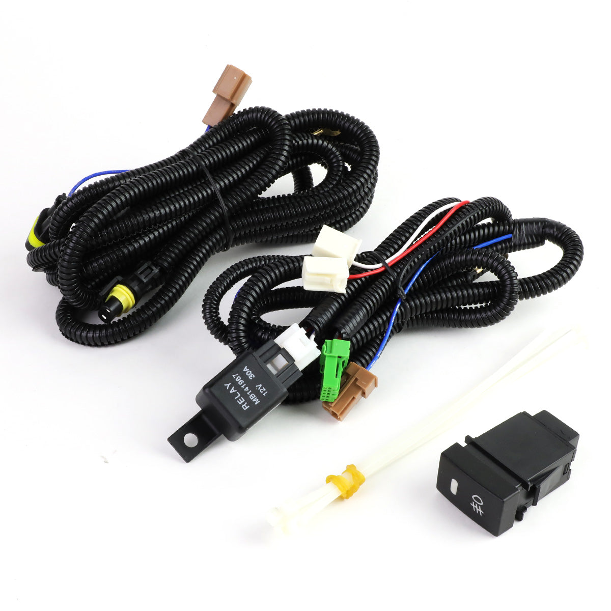 FAROS DE NIEBLA 2016 HONDA CIVIC - WITH SWITCH, BEZEL - H8 BULB - SMOKE