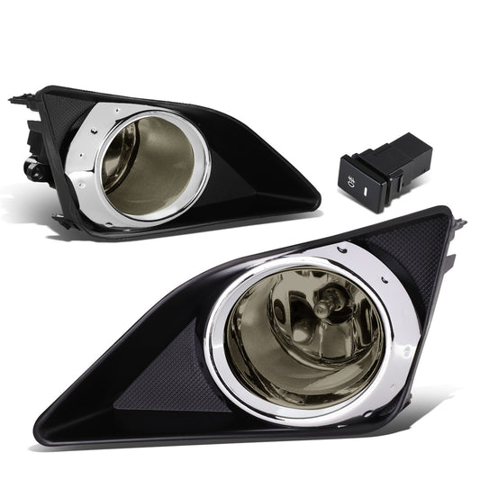 FAROS DE NIEBLA 09-10 TOYOTA COROLLA 4-DR SEDAN - WITH SWITCH, BEZEL - H11 BULBS - SMOKE
