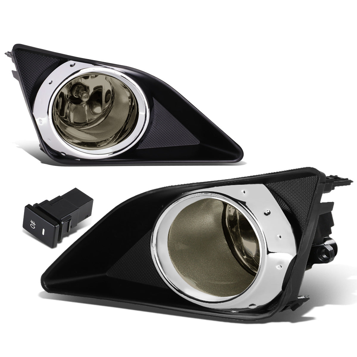 FAROS DE NIEBLA 09-10 TOYOTA COROLLA 4-DR SEDAN - WITH SWITCH, BEZEL - H11 BULBS - SMOKE