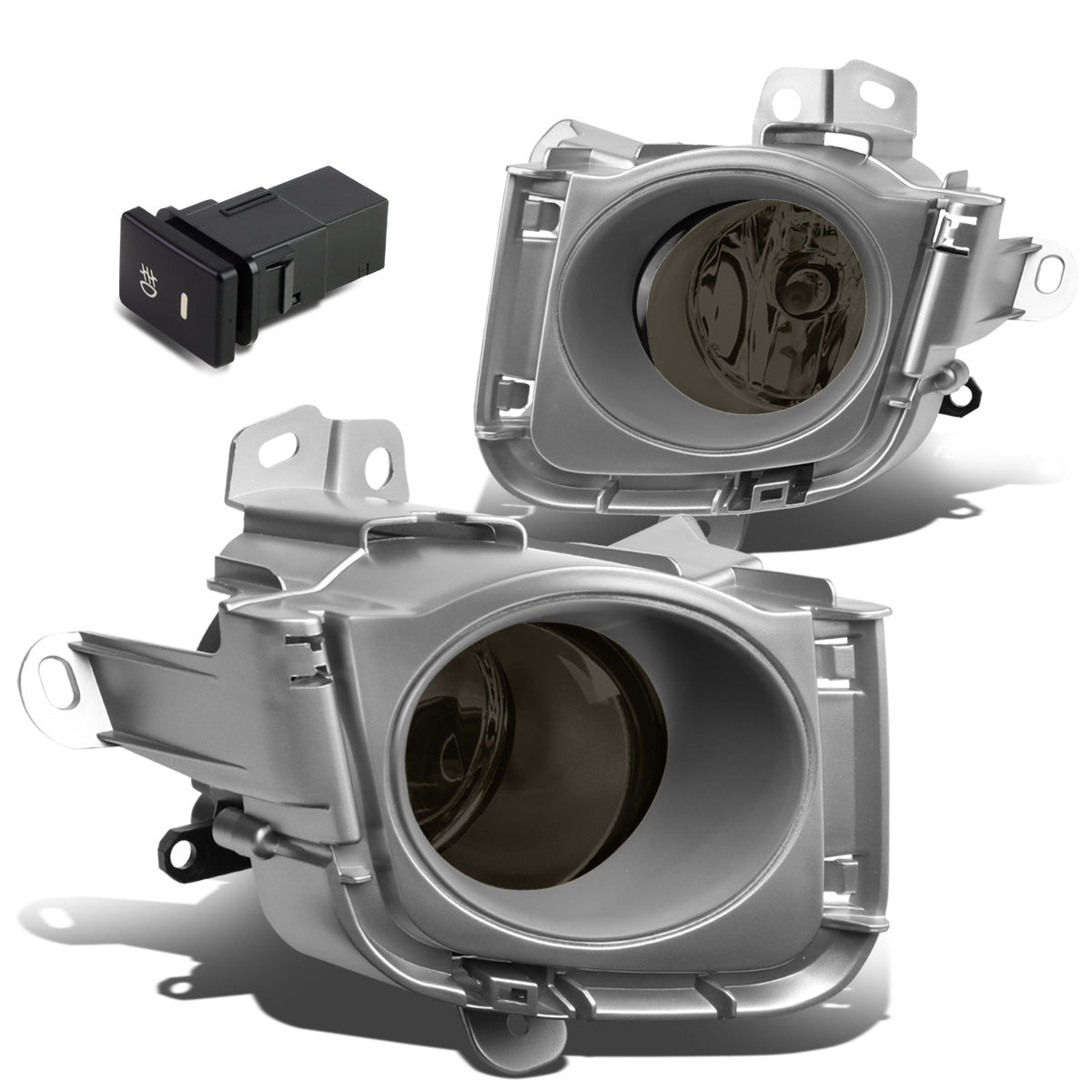 FAROS DE NIEBLA 10-12 TOYOTA PRIUS - WITH SWITCH, BEZEL - H11 BULB - SMOKE