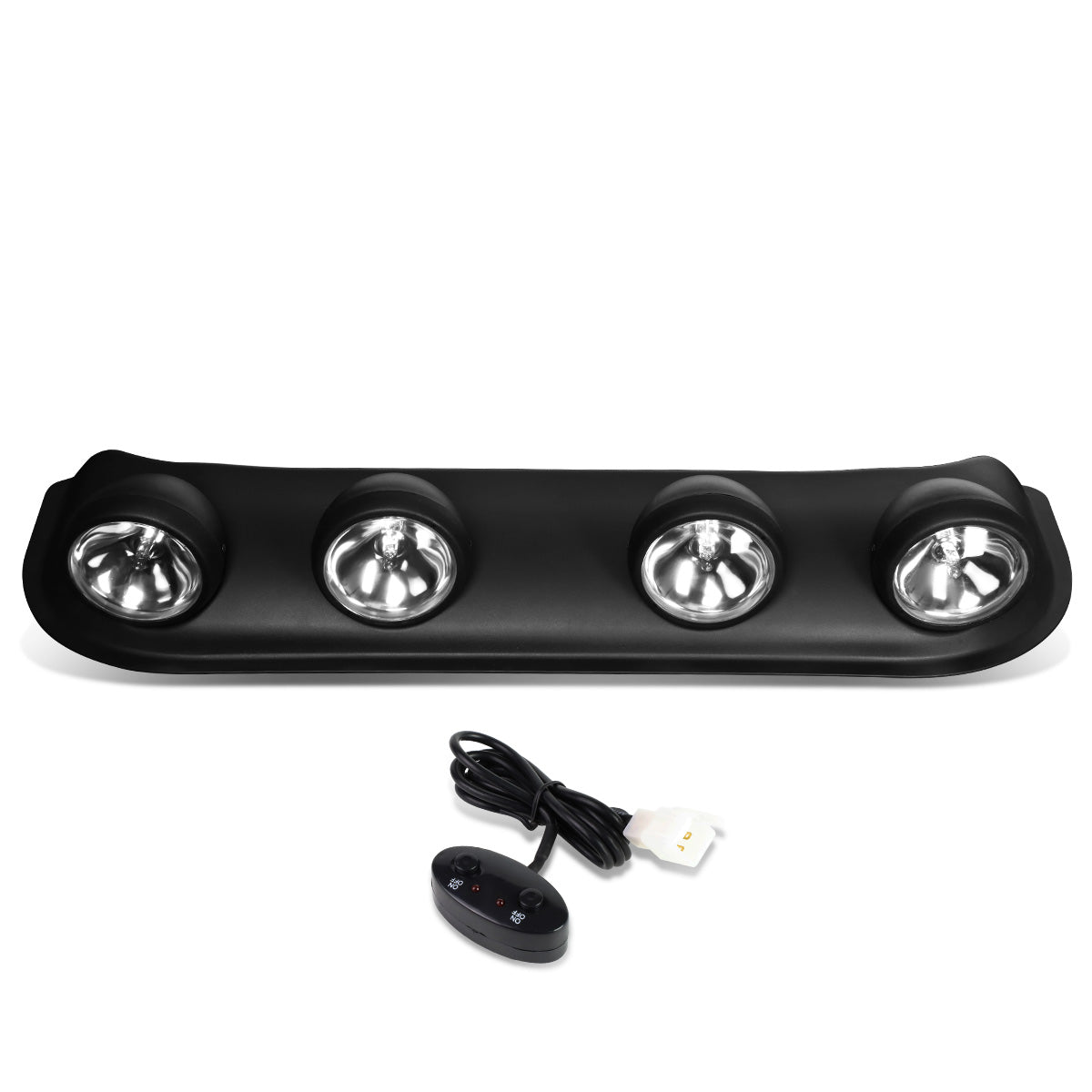 FAROS DE NIEBLA UNIVERSAL - ROOF TOP RUNNING LIGHT - W/ SWITCH - H3 - CLEAR