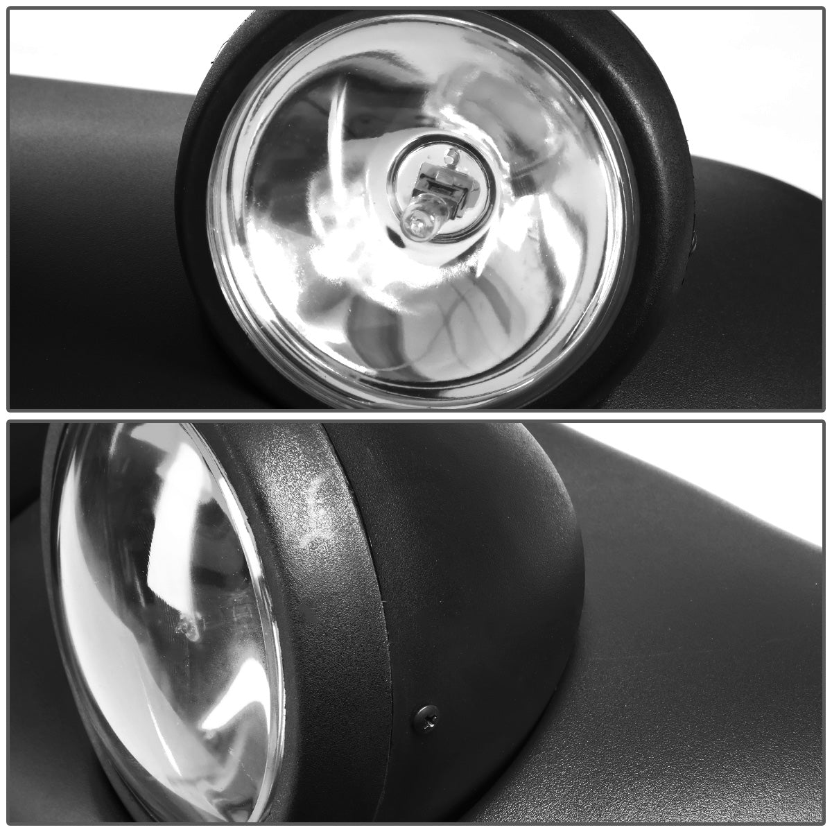 FAROS DE NIEBLA UNIVERSAL - ROOF TOP RUNNING LIGHT - W/ SWITCH - H3 - CLEAR
