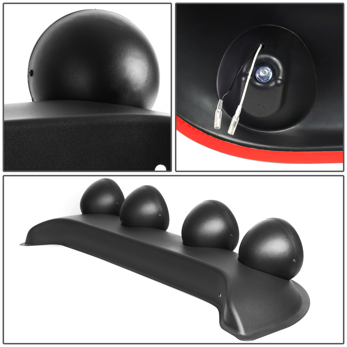 FAROS DE NIEBLA UNIVERSAL - ROOF TOP RUNNING LIGHT - W/ SWITCH - H3 - NEOCHROME