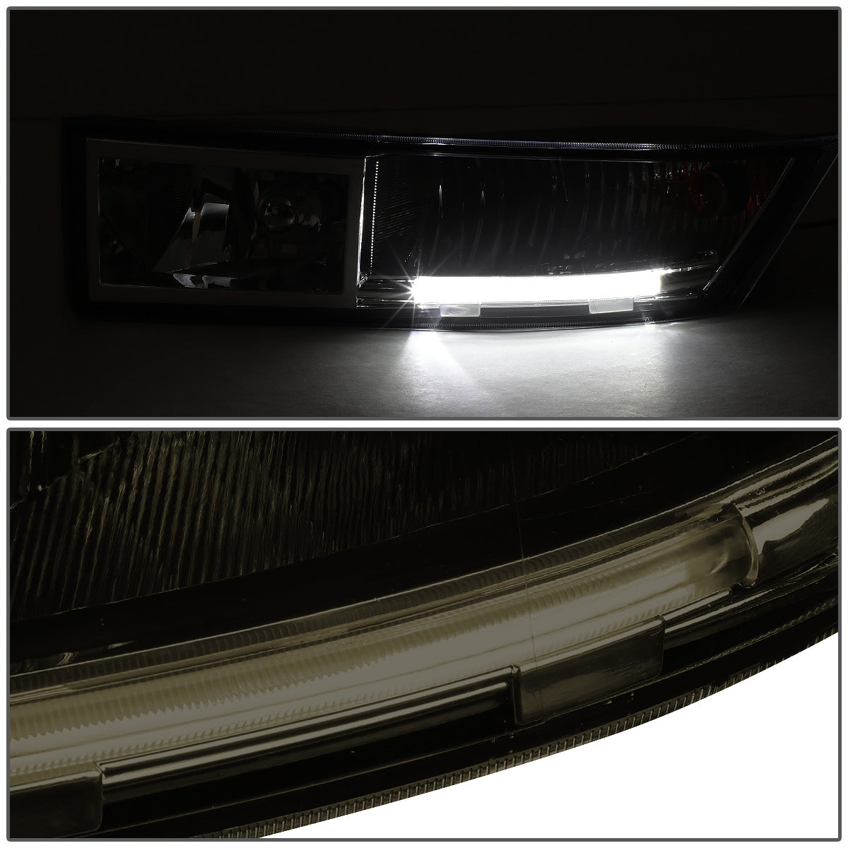 FAROS DE NIEBLA 07-13 CADILLAC ESCALADE EXT / 07-14 ESCALADE ESV - WITH SWITCH - SMOKE