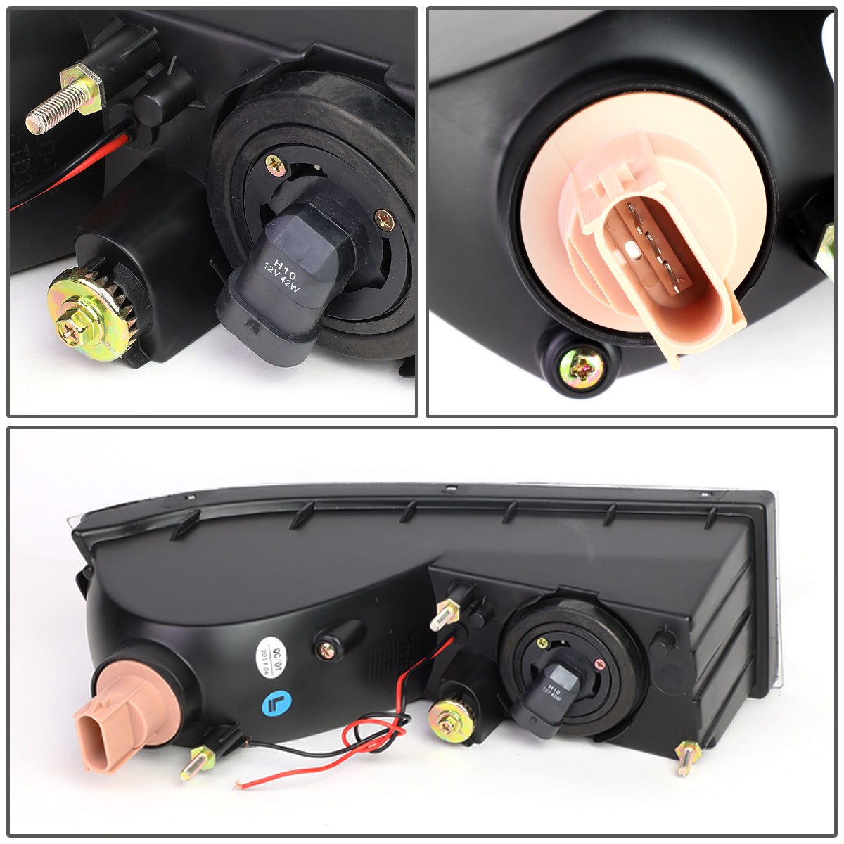 FAROS DE NIEBLA 07-13 CADILLAC ESCALADE EXT / 07-14 ESCALADE ESV - WITH SWITCH - SMOKE