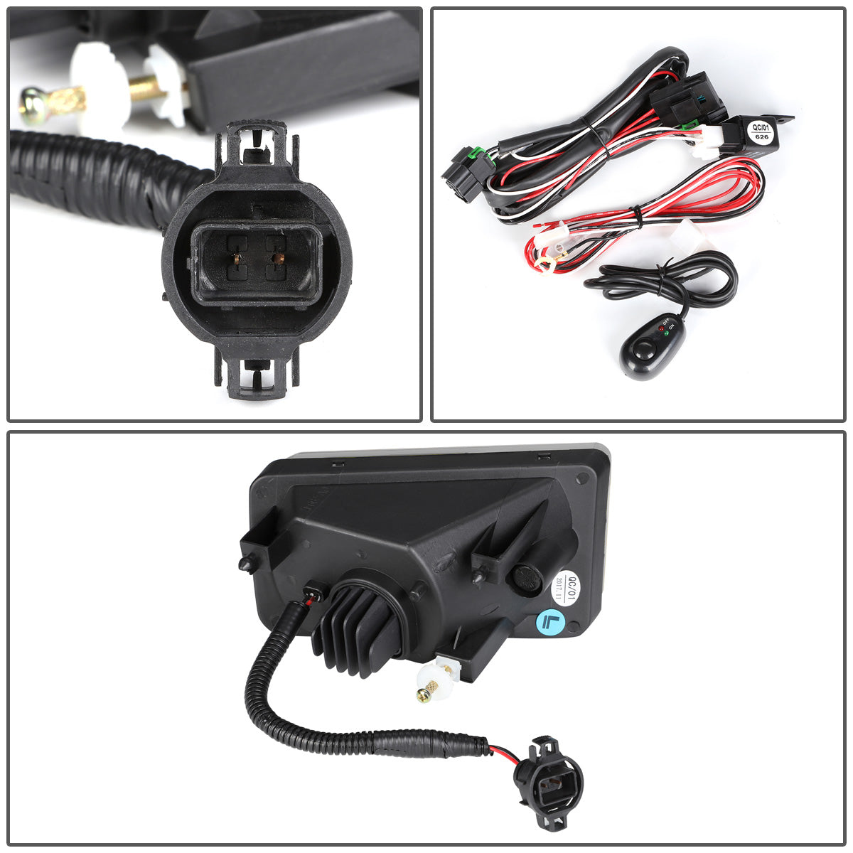 FAROS DE NIEBLA 07-08 CADILLAC ESCALADE / 07-13 CHEVY AVALANCHE, SUBURBAN 2500 / 07-14 SUBURBAN 1500 / 07-15 SILVERADO 1500, 2500, 3500, 2500 HD, 3500 HD, GMC SIERRA 1500, 2500 HD, 3500 HD / 07-17 TAHOE / 15-17 SUBURBAN / 10-18 YUKON / 15-18 YUKON XL -