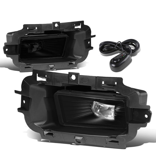 FAROS DE NIEBLA 14-15 CHEVY SILVERADO 1500 - HIGH POWERED LED - WITH SWITCH - SMOKE