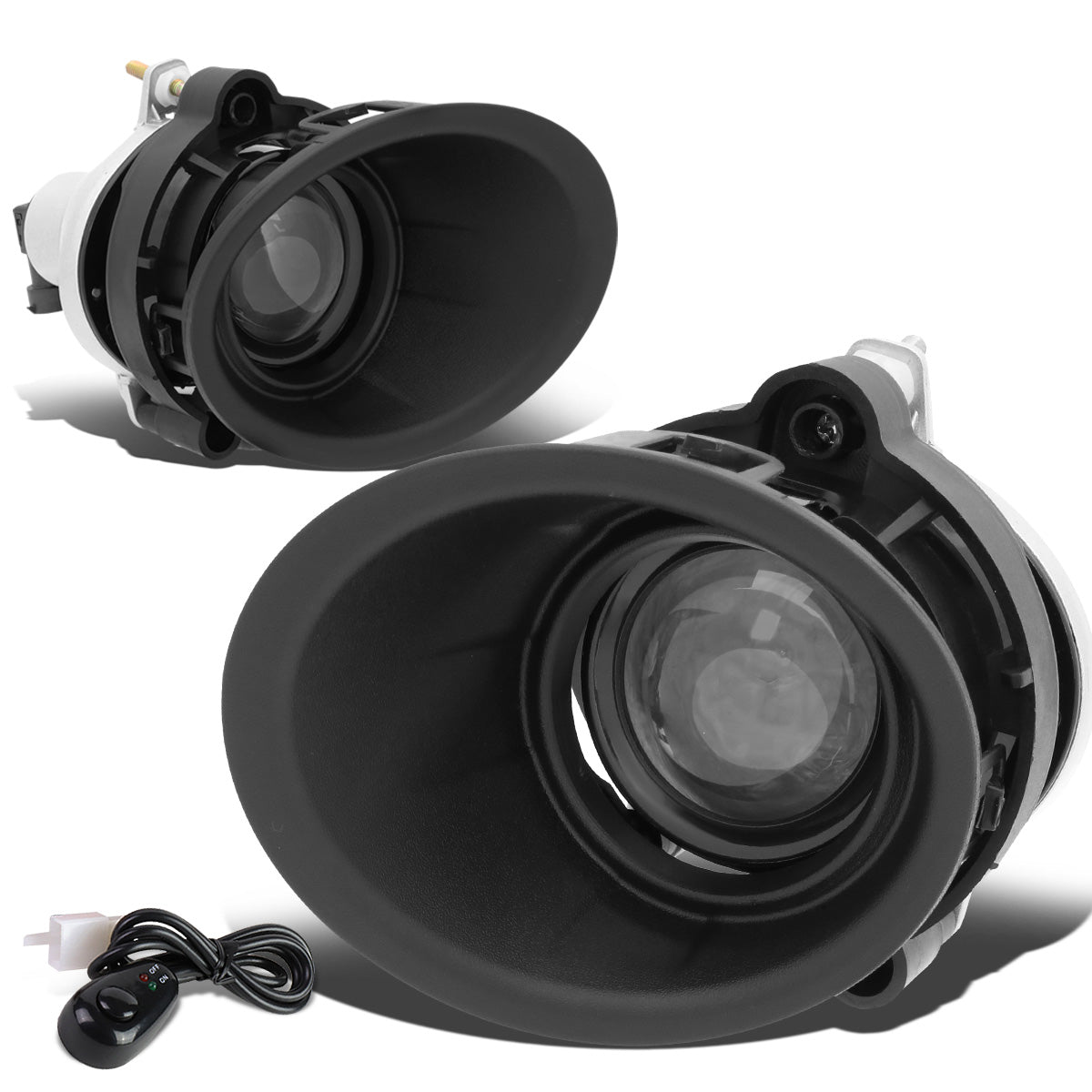FAROS DE NIEBLA 14-15 CHEVY CAMARO LS LT 3.6 - WITH SWITCH, BEZEL - CHROME / CLEAR