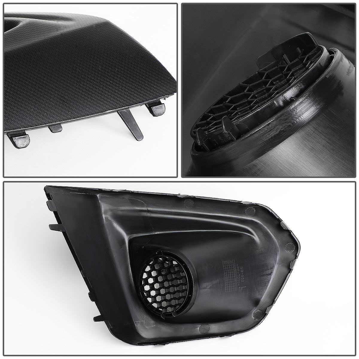 FAROS DE NIEBLA 12-14 SUBARU IMPREZA - FITS NON-WRX AND STI MODELS ONLY - BLACK