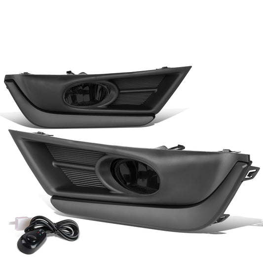 FAROS DE NIEBLA 17-18 HONDA CR-V - REQUIRES FOG LIGHT BRACKETS FOR INSTALLATION - WITH BLACK TRIM BEZEL - SMOKE