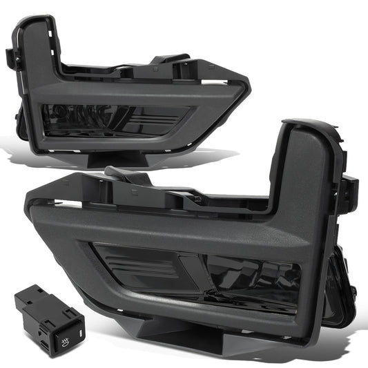 FAROS DE NIEBLA 17-18 NISSAN ROGUE - DOES NOT FIT SPORT MODELS - WITH BLACK BEZEL - SMOKE