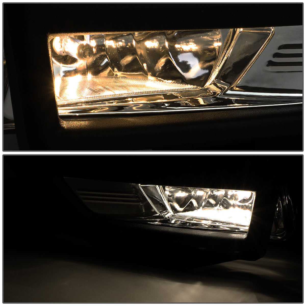 FAROS DE NIEBLA 17-18 NISSAN ROGUE - DOES NOT FIT SPORT MODELS - WITH BLACK BEZEL - SMOKE