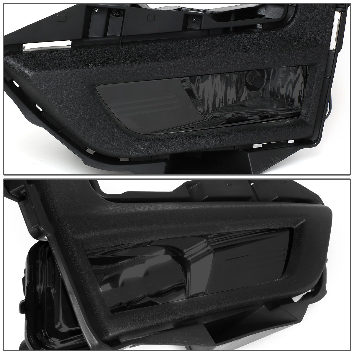 FAROS DE NIEBLA 17-18 NISSAN ROGUE - DOES NOT FIT SPORT MODELS - WITH BLACK BEZEL - SMOKE
