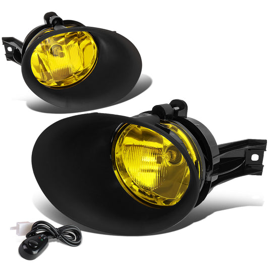 FAROS DE NIEBLA 02-08 DODGE RAM 1500 / 03-09 DODGE RAM 2500, 3500 - FITS STEEL BUMPER MODELS ONLY - WITH SWITCH, BEZEL - AMBER