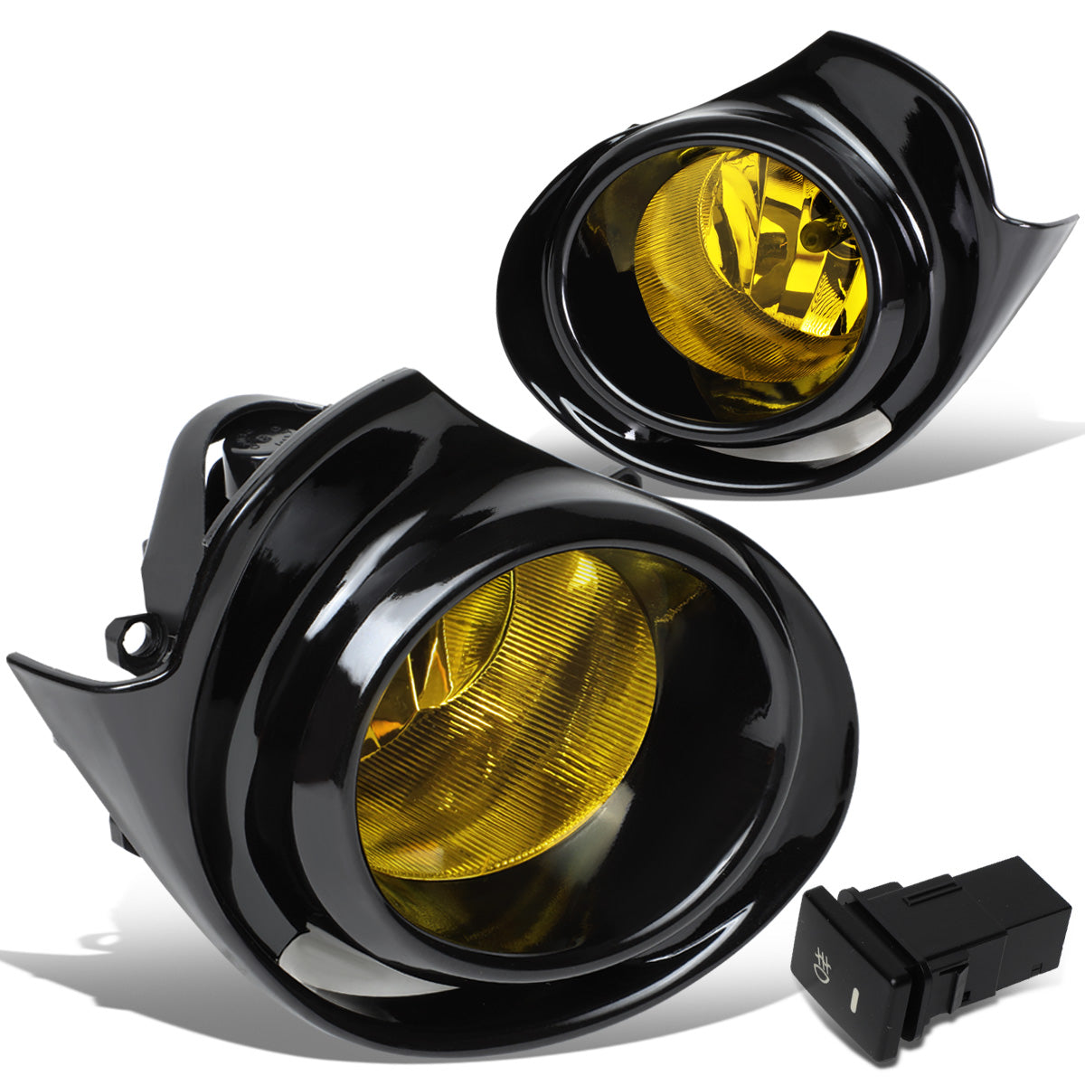 FAROS DE NIEBLA 15-18 PRIUS C - FITS MODELS WITHOUT FACTORY LED FOG LIGHTS - WITH SWITCH, BEZEL - AMBER