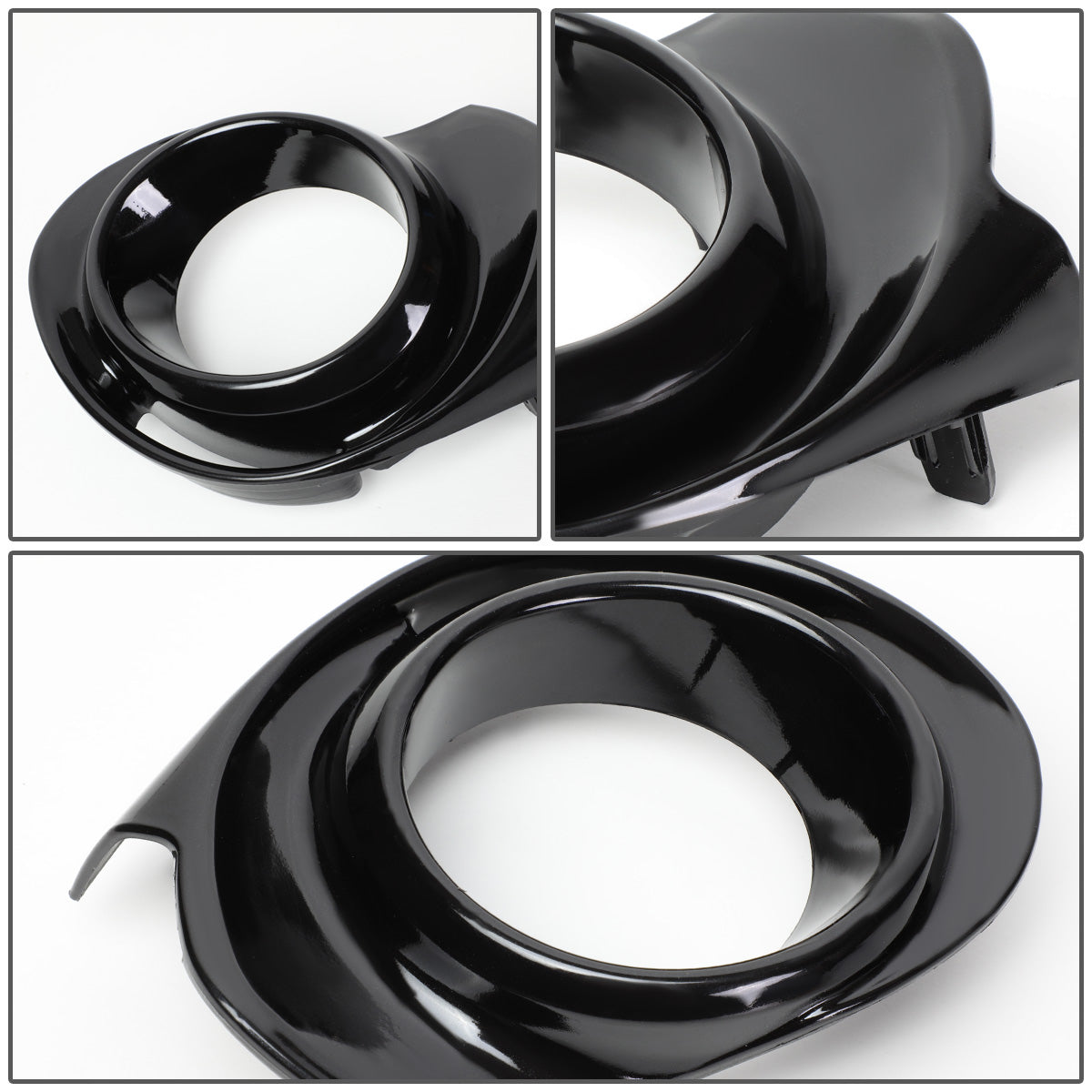FAROS DE NIEBLA 15-18 PRIUS C - FITS MODELS WITHOUT FACTORY LED FOG LIGHTS - WITH SWITCH, BEZEL - CHROME / CLEAR